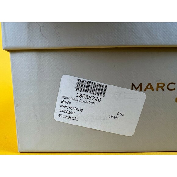 Marc Fisher LTD Mellaly Booties Ankle Boots Womens 6.5 M Brown Leopard Print NWB - Picture 10 of 10